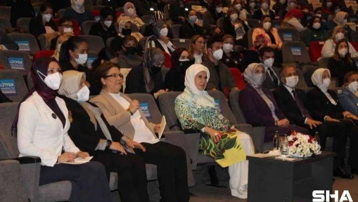 Emine Erdoğan: 'Çağımızda güçlü bir ülkenin üç bileşeni vardır: Güçlü kadın, güçlü aile ve güçlü toplum&quot