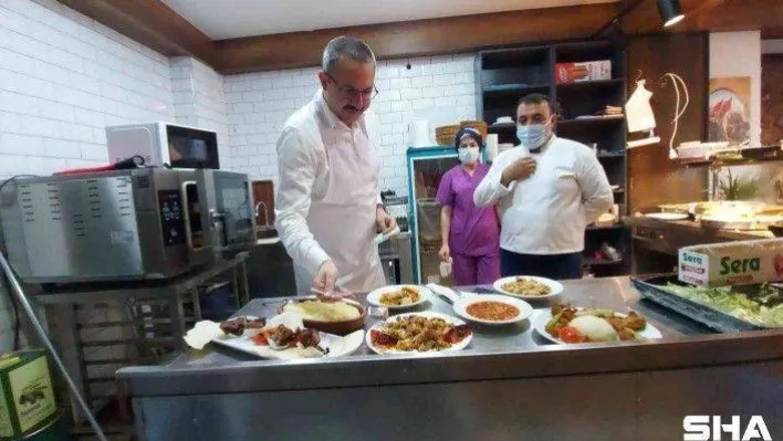 Havran Kaymakamı Özderin mutfaktan seslendi: