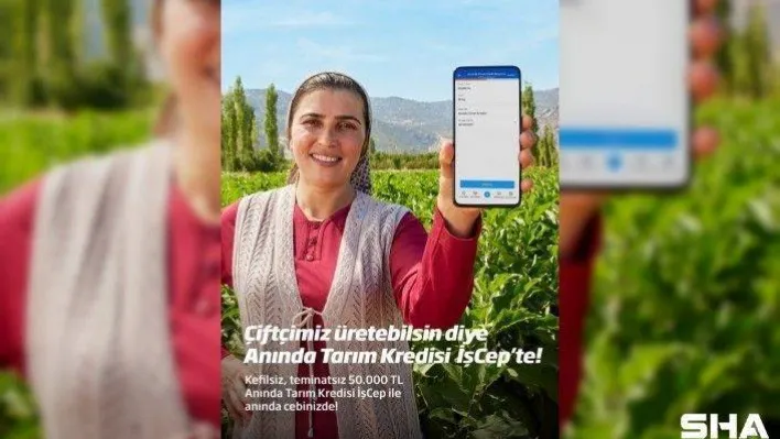 İş Bankası'ndan çiftçilere destek