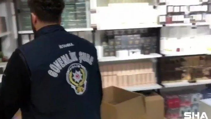 İstanbul'da sahte parfüm operasyonu: 41 bin şişe ürün ele geçirildi