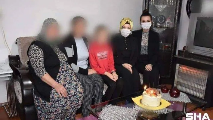 Kaymakamlıktan öksüz ve yetim çocuklara doğum günü sürprizi