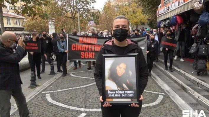 Kırklareli'ndeki bıçaklı saldırıda hayatını kaybeden İlknur Gökay Tuncel son yolculuğuna uğurlandı