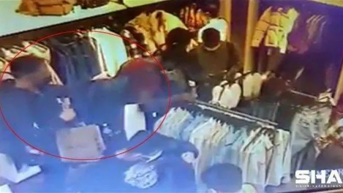 Mağazada turistin cüzdanını çalan yabancı uyruklu hırsız, polise suçüstü yakalandı