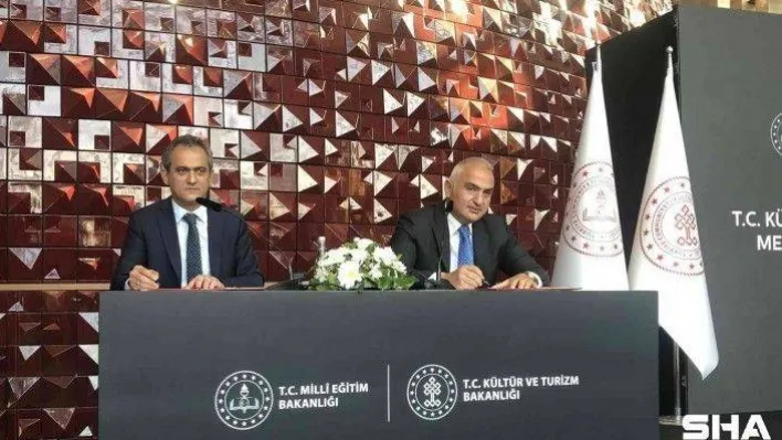 Mesleki eğitimi geliştirmek üzere Kültür Turizm ve Milli Eğitim Bakanlığı protokol imzaladı