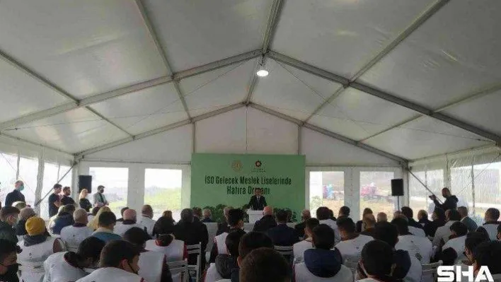 Milli Eğitim Bakanı Mahmut Özer, meslek liselerinde hatıra ormanı fidan dikim törenine katıldı