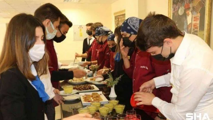 Osmanlı saray lezzetleri uygulama otelinde gün yüzüne çıkıyor