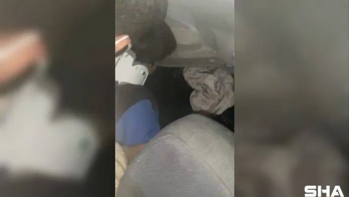 Otomobil takla attı, yolda can pazarı yaşandı