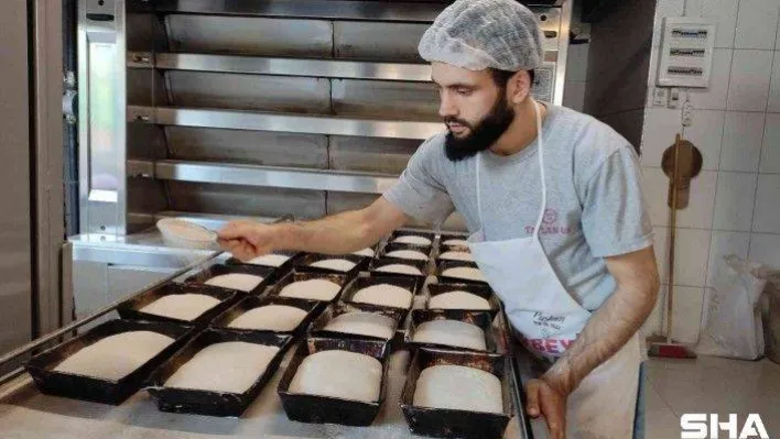 Şeker hastaları için zerdeçallı ekmek üretti, taleplere yetişemiyor