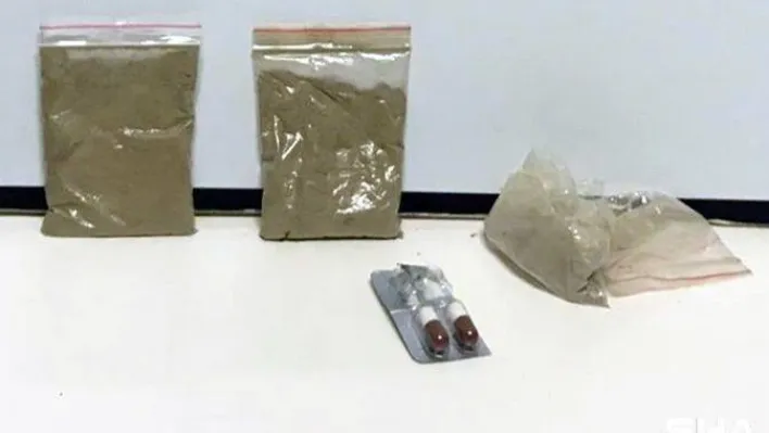 Şüphe üzerine durdurulan ticari taksiden eroin çıktı