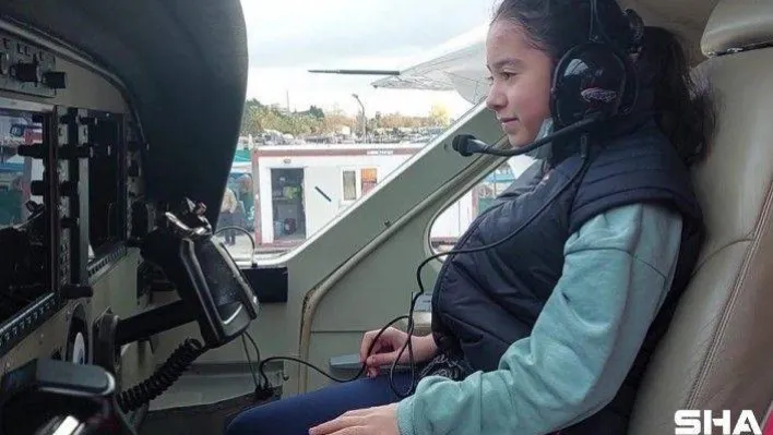 Uçak kazasından yaralı kurtulan Deniz Kayra'nın hayali gerçek oldu