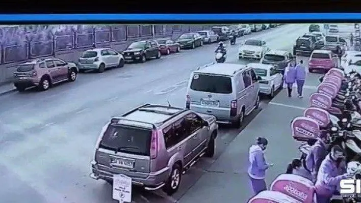 Ümraniye'de 1 kişinin öldüğü feci kazanın saniyeler öncesi kamerada