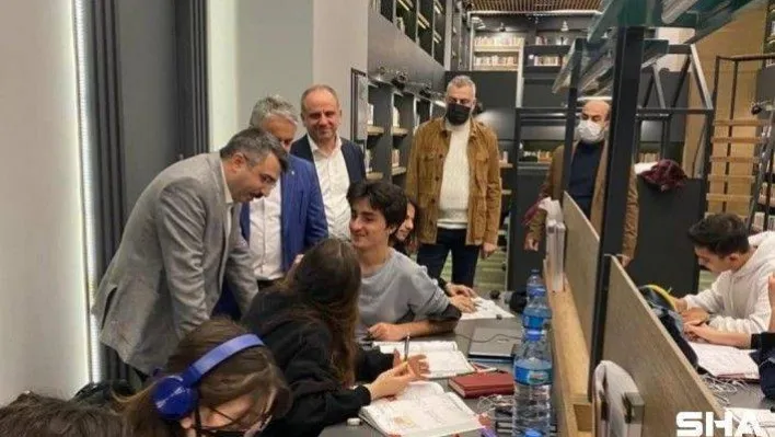 Uyumayan kütüphaneye 9 ayda 100 bin ziyaretçi