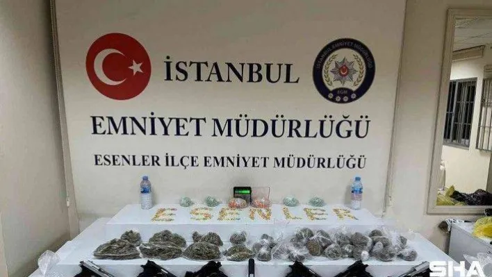 Uyuşturucu operasyonunda 9 adet el bombası ele geçirildi