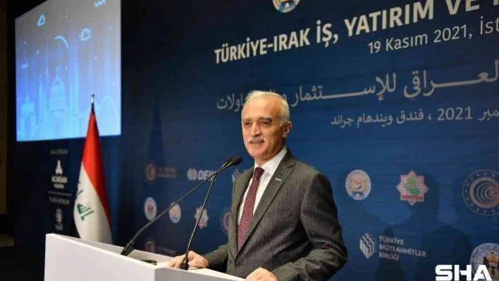 Yıl sonuna kadar Irak ile ikili ticaret hedefi 20 milyar dolar