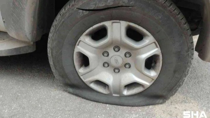 16 aracın lastiği kesildi, vatandaşlar şoke oldu