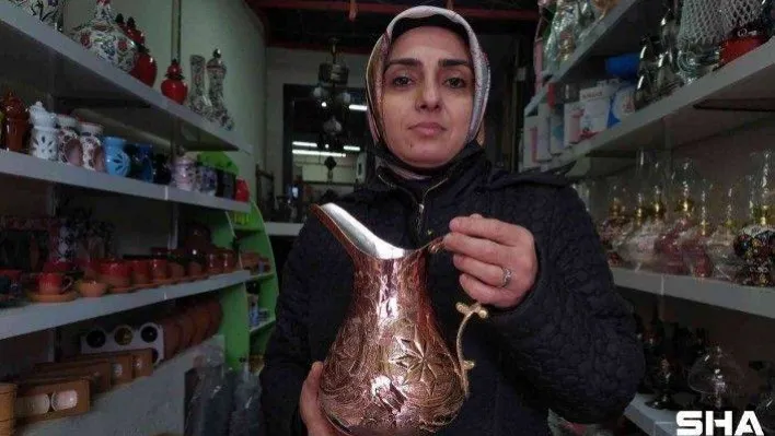 5 bin yıllık şifa kaynağı bakır kaplara büyük ilgi