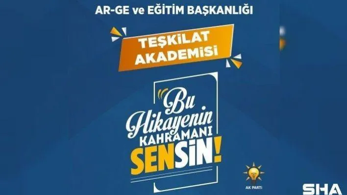 AK Parti Teşkilat Akademisi İstanbul eğitim programları başlıyor