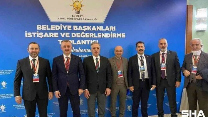 AK Partili Başkanlardan önemli temaslar