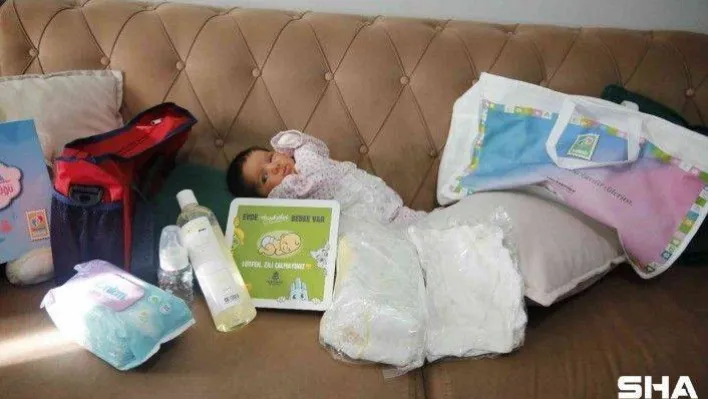 Başakşehirli ailelere özel bebek seti