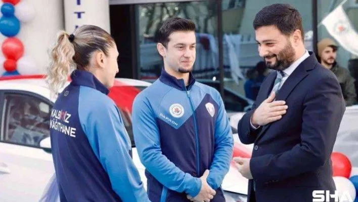 Başkan Öztekin'den milli sporculara büyük jest