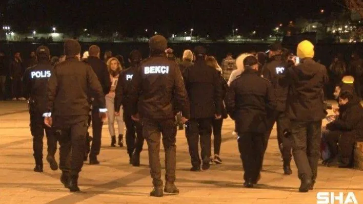 Beşiktaş'ta çiçekçi, seyyar satıcı ve dilencilere yönelik uygulama