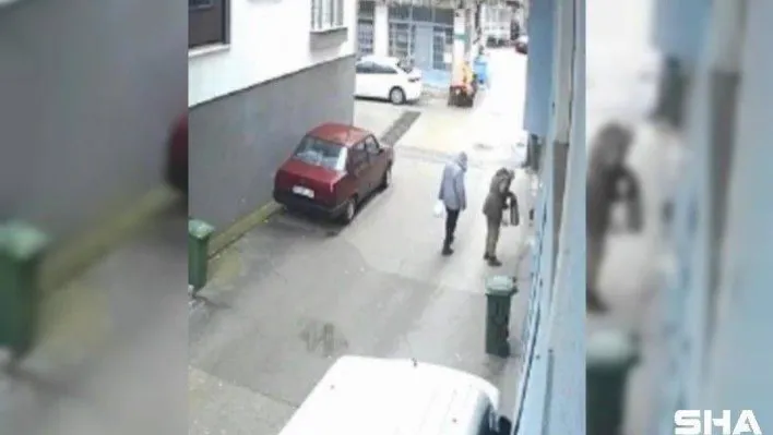 Bursa'da bin lira değerinde termos hırsızlığı kamerada