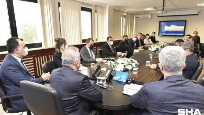 BUSKİ'de 'Marmara Havzası Taşkın Yönetim Planı' toplantısı