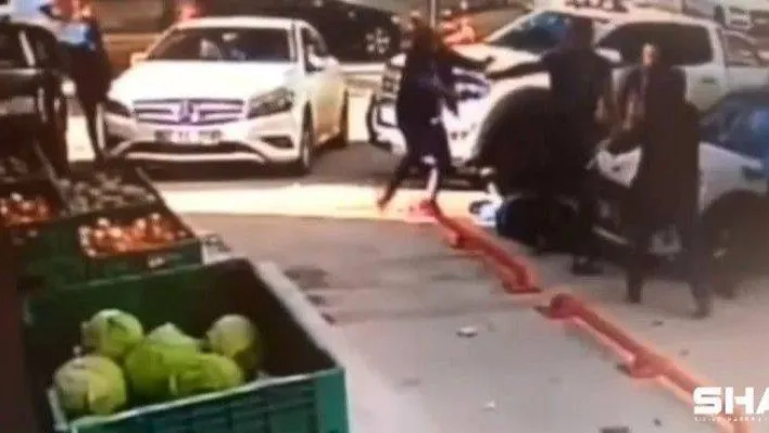 Cadde üzerinde baba oğula dehşeti yaşatan şüpheli adliyeye sevk edildi