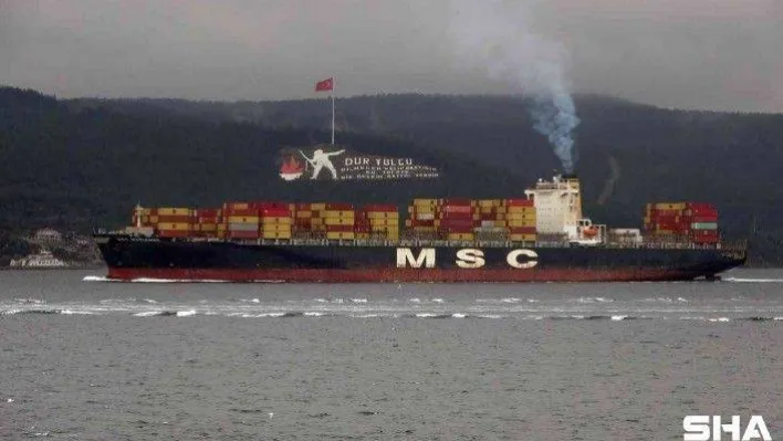 Çanakkale Boğazı tek yönlü gemi trafiğine kapatıldı