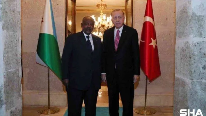 Cumhurbaşkanı Erdoğan, Cibuti Cumhurbaşkanı Guelleh ile görüştü