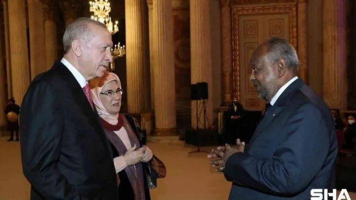 Cumhurbaşkanı Erdoğan, devlet ve hükümet başkanlarını yemekte ağırladı