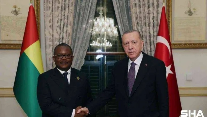 Cumhurbaşkanı Erdoğan, Gine Bissau Cumhurbaşkanı Umaro Sissocoi ile görüştü