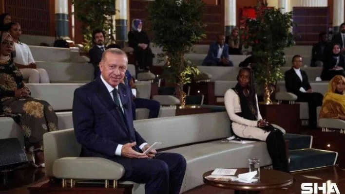 Cumhurbaşkanı Erdoğan'dan Afrikalı gençlere çağrı: &quotTürkiye'yi ikinci vatanınız kabul edin&quot