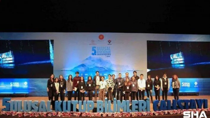 Doğalı öğrenciler 5. Ulusal Kutup Bilimleri Çalıştayı ve İkinci Kutup Şenliği'nde projelerini sundu