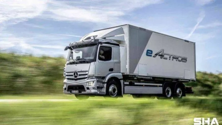 Elektrikli eActros'ta Mercedes-Benz Türk Kamyon AR-GE ekibi imzası
