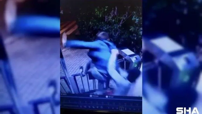 Esenyurt'ta hırsızlık yapıp kaçan şahsı görevliler havada yakaladı