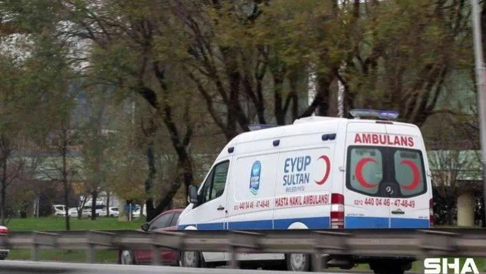 Eyüpsultan'da hasta nakil ambulans hizmeti