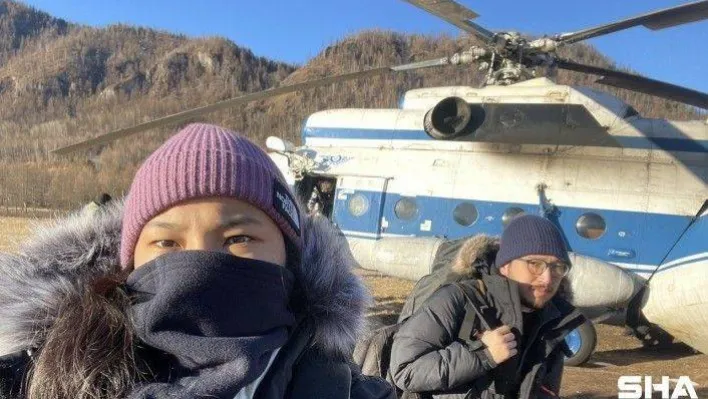 GZT editörleri Nazgul Kenzhetay ve Emin Karaçak çekim yaptıkları Rusya'da gözaltına alındı