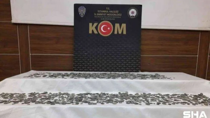 İstanbul'da tarihi sikke operasyonu, binlerce eser ele geçirildi