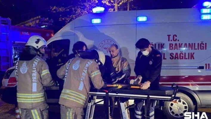 Kadıköy Bağdat Caddesinde feci kaza: 1 yaralı