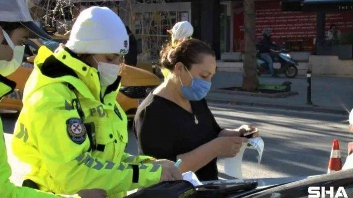 Kadıköy'de drone destekli denetimde emniyet kemeri ihmaline ceza yağdı
