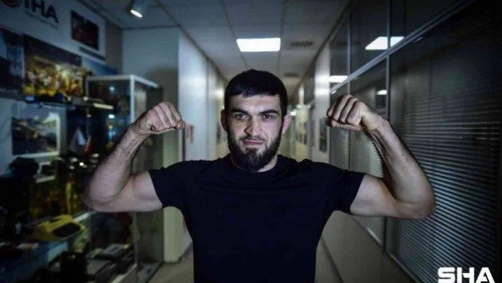 Kafes dövüşçüsü Saygid Guseyn Arslanaliev her gün kemer hayaliyle uyuyor!