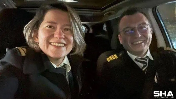 Karı koca pilot 35 bin fitte karşılaştı