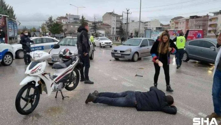 Kaza yaptı aklına ilk ailesi geldi &quotkaza yaptım bir şeyim yok&quot dedi