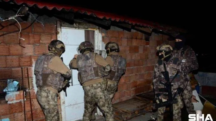Kocaeli'de aranan şüphelilere polis operasyonu
