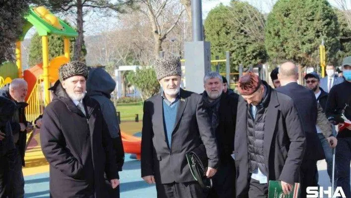 Kocaeli'de Cevher Dudayev Parkı törenle açıldı