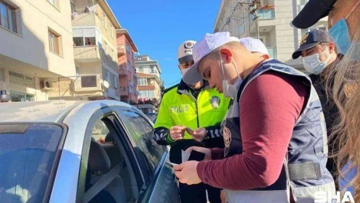 Maltepe'de engelli öğrenciler 1 günlüğüne polis oldular