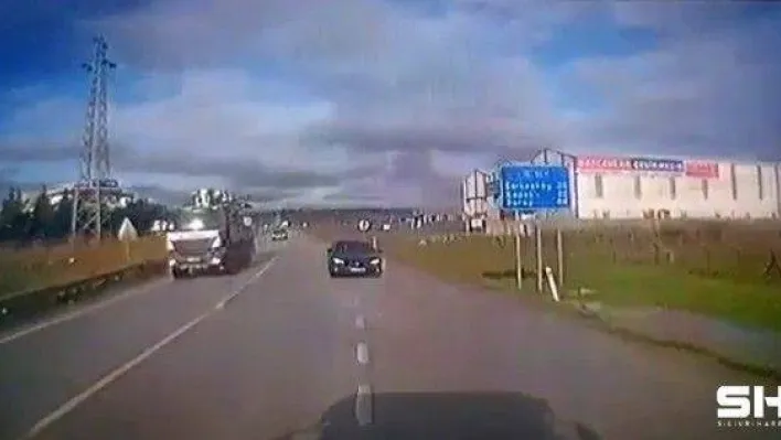 Ölümle burun buruna geldiler: Dehşet anları kamerada