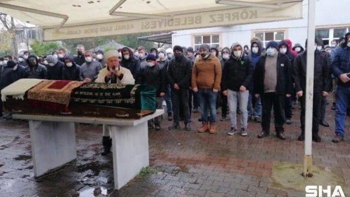 Önce cinayet işleyip, sonra yaşamına son veren temizlik işçisi defnedildi