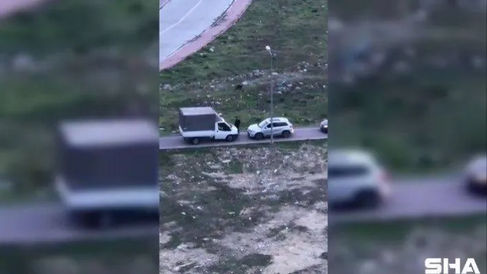 (ÖZEL) Trafikte 'yol benim hakkım' inatlaşması kamerada